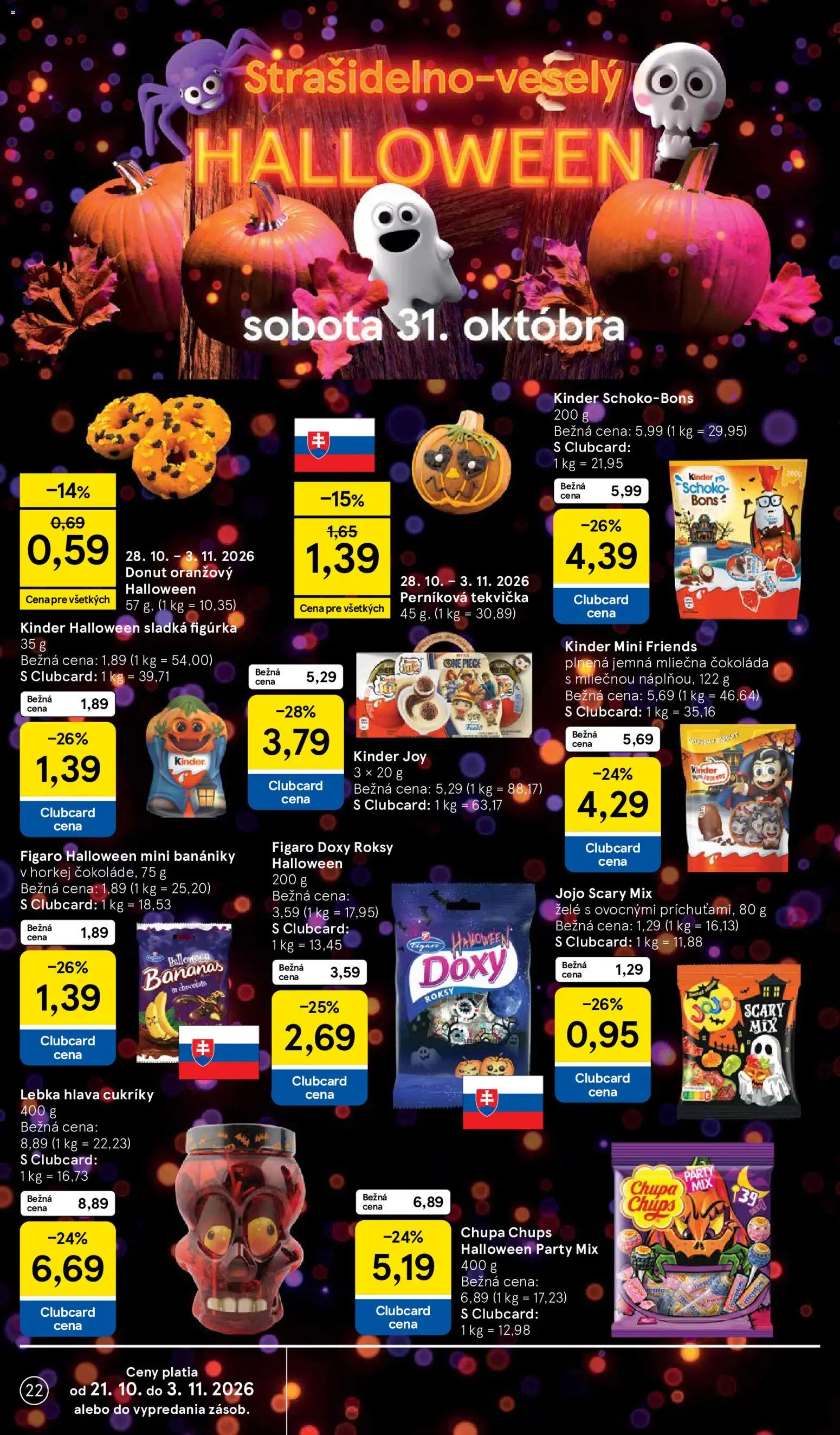 Náhľad Tesco letáku platného od 28.10.2026