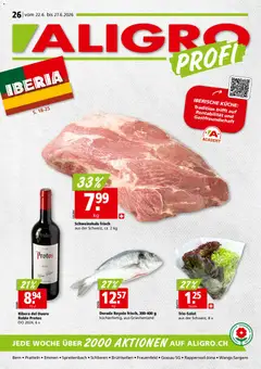 Vorschau des Merkblatts Aligro aktionen vom Shop Aligro gültig von 22.06.2026 bis 27.06.2026