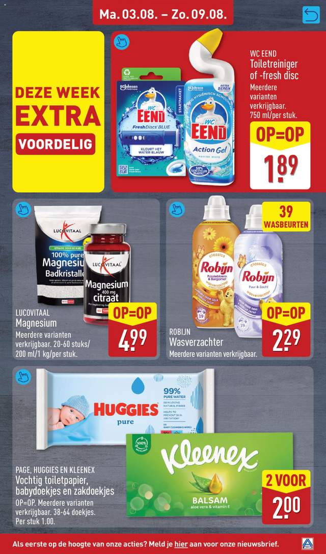 Nieuwe Aldi folder vanaf 03-08