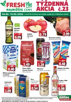 Náhľad Fresh letáku platného od 04.06.2026