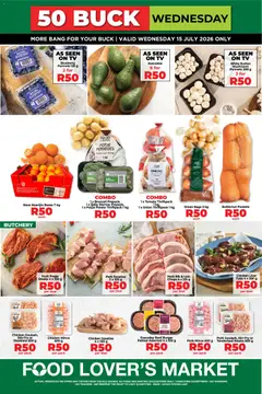 Preview of Food Lover's Market flyer valid from 15/07/2026