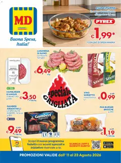 Anteprima dell'opuscolo MD Discount volantino dal negozio MD Discount valido da 11/08/2026