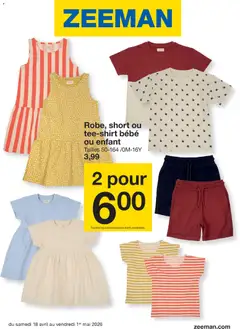 Prévisualisation de Catalogue Zeeman Printemps du magasin Zeeman formulaire valide 18/04/2026