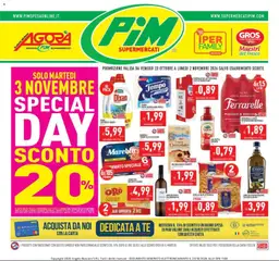 Anteprima dell'opuscolo PIM Supermercati volantino dal negozio PIM Supermercati valido da 23/10/2026