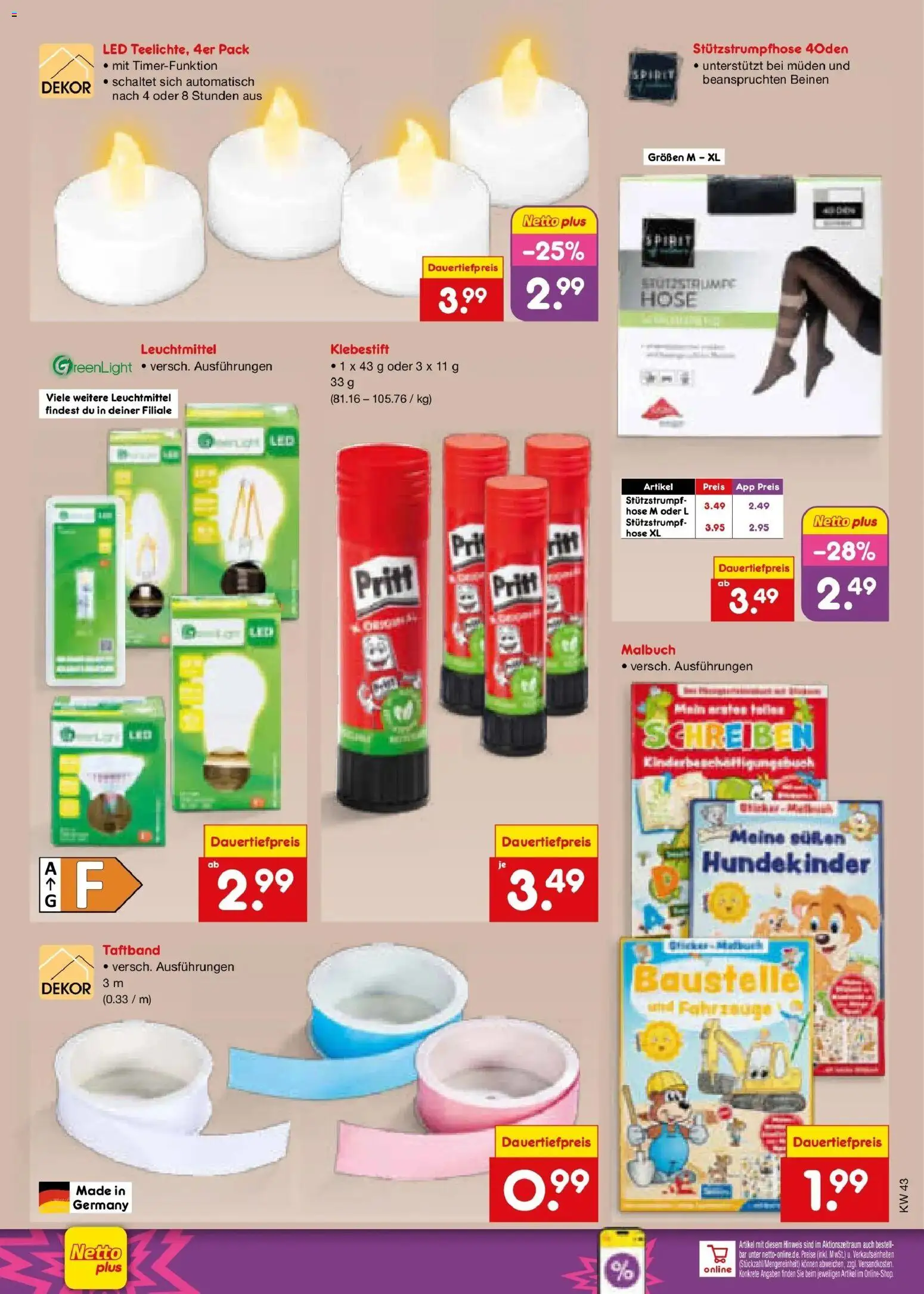 Vorschau von dem Prospekt des Geschäftes Netto Marken-Discount, gültig ab dem 12.10.2026 - Hose