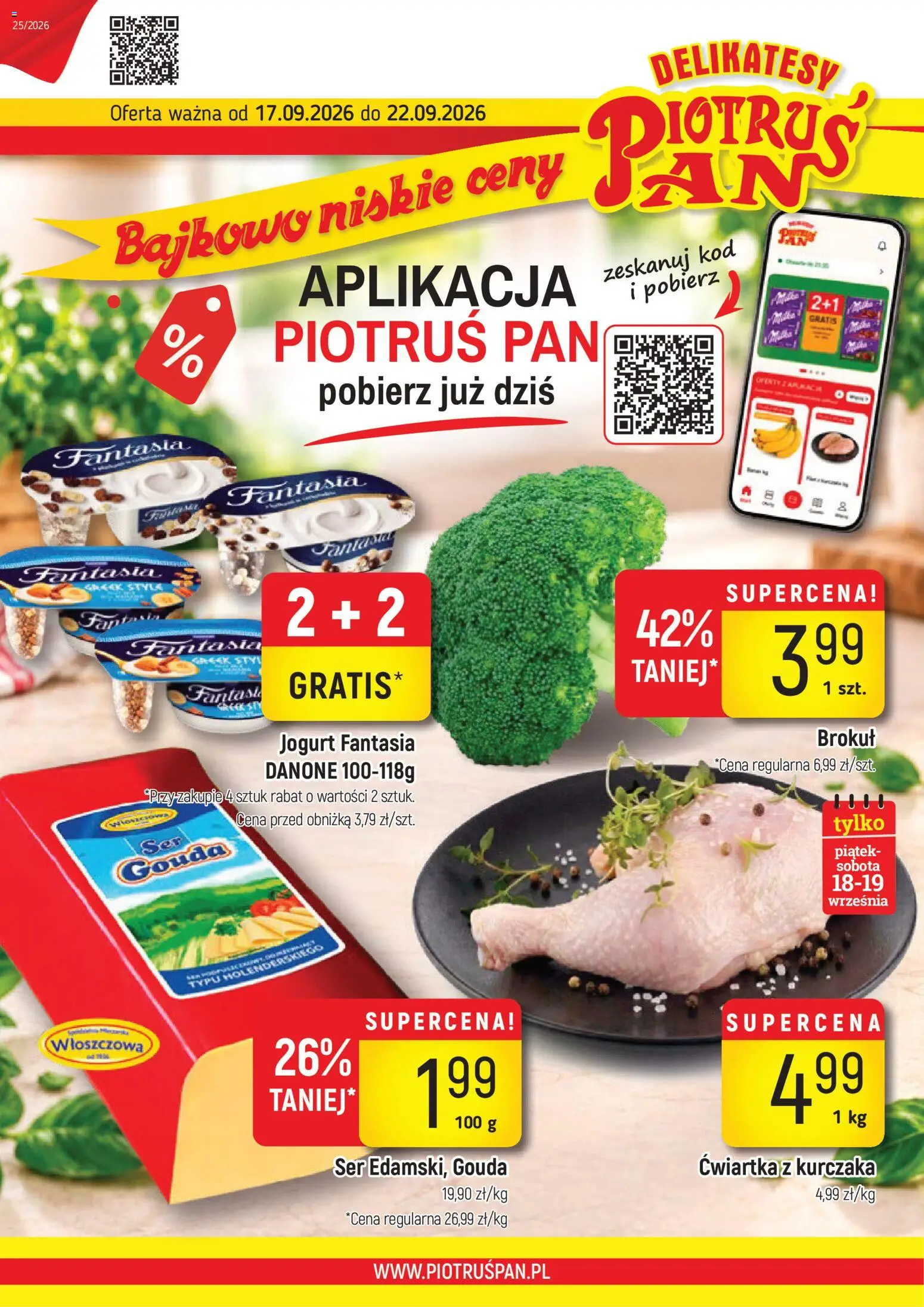 Pogląd gazetki "Piotruś Pan gazetka" ze sklepu Piotruś Pan ważnej od 17.09.2026