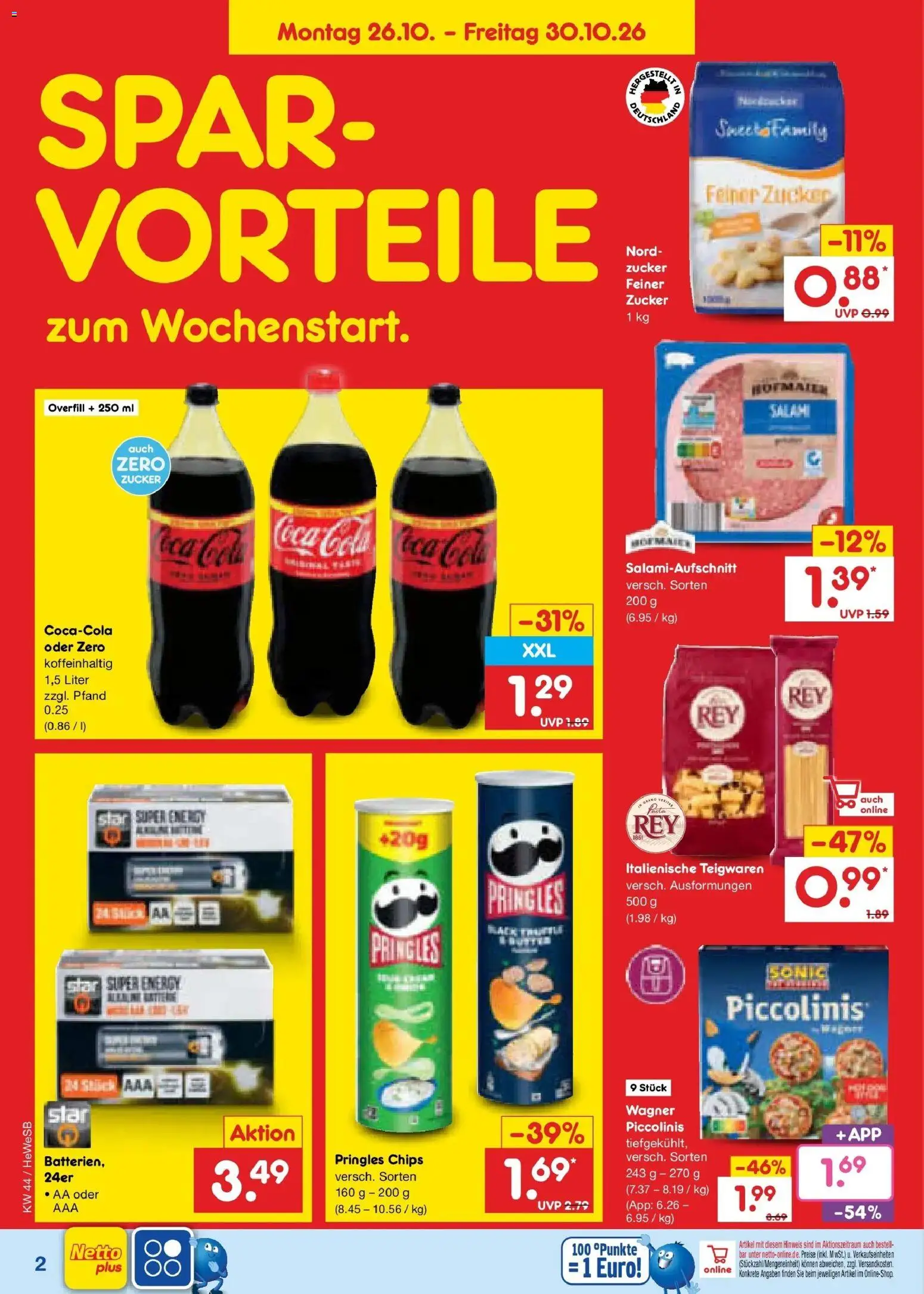 Vorschau von dem Prospekt des Geschäftes Netto Marken-Discount, gültig ab dem 26.10.2026