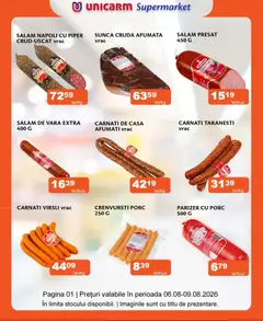 Previzualizarea de cataloage: Unicarm Unicarm Catalog Carne valabil de la 06.08.2026