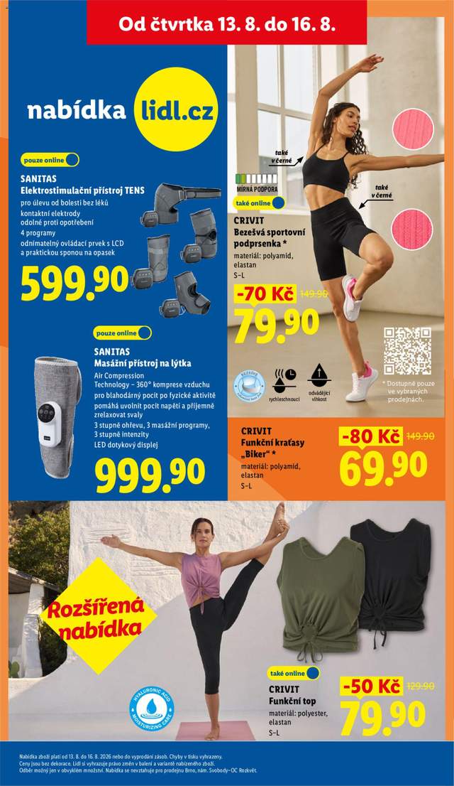 Nový Lidl leták od 13.08.