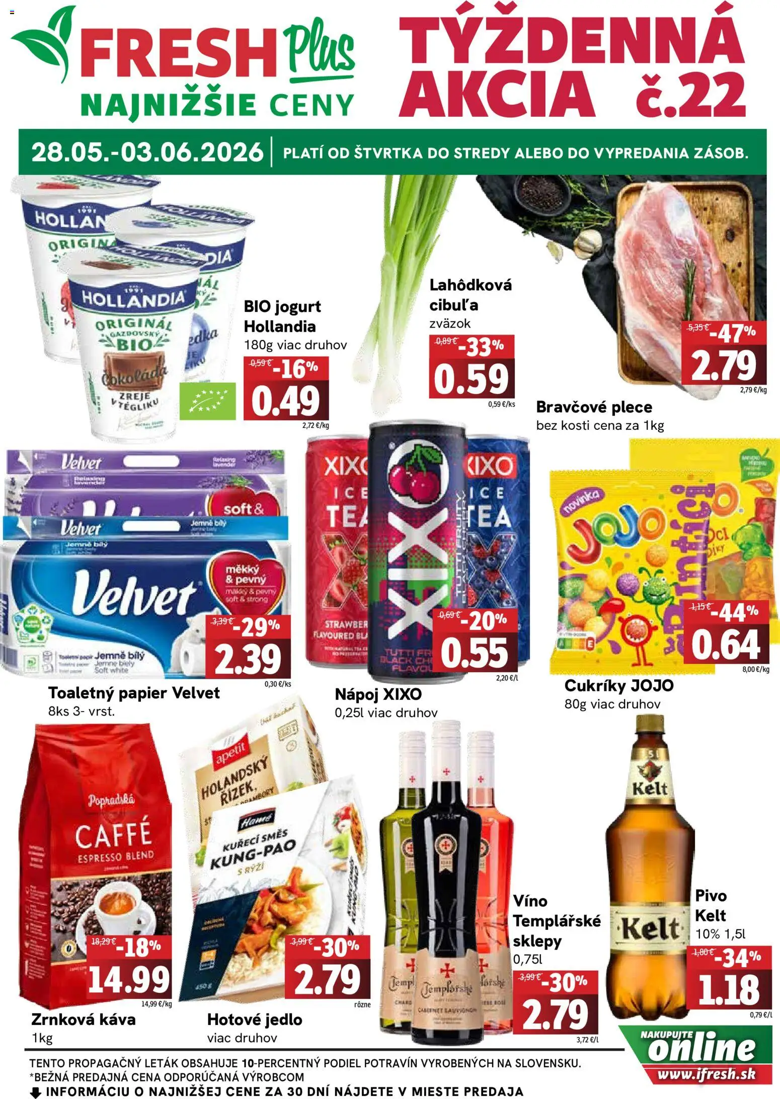 Náhľad Fresh letáku platného od 28.05.2026
