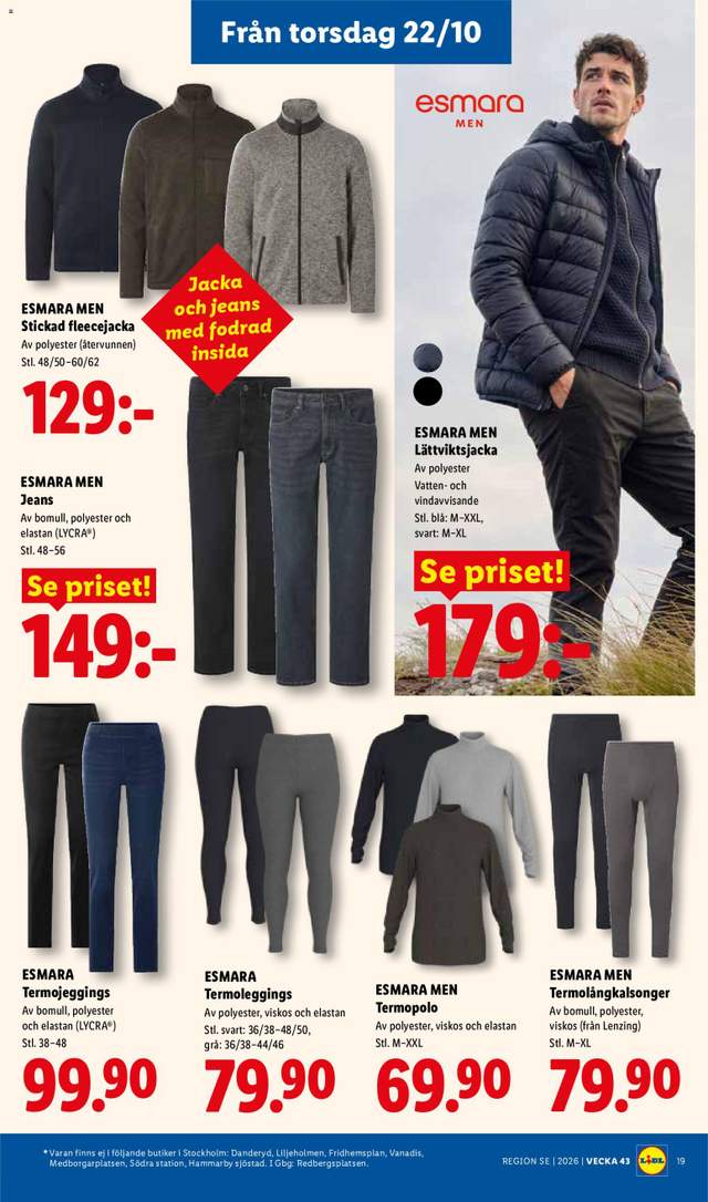 Nytt Lidl reklamblad från 19/10