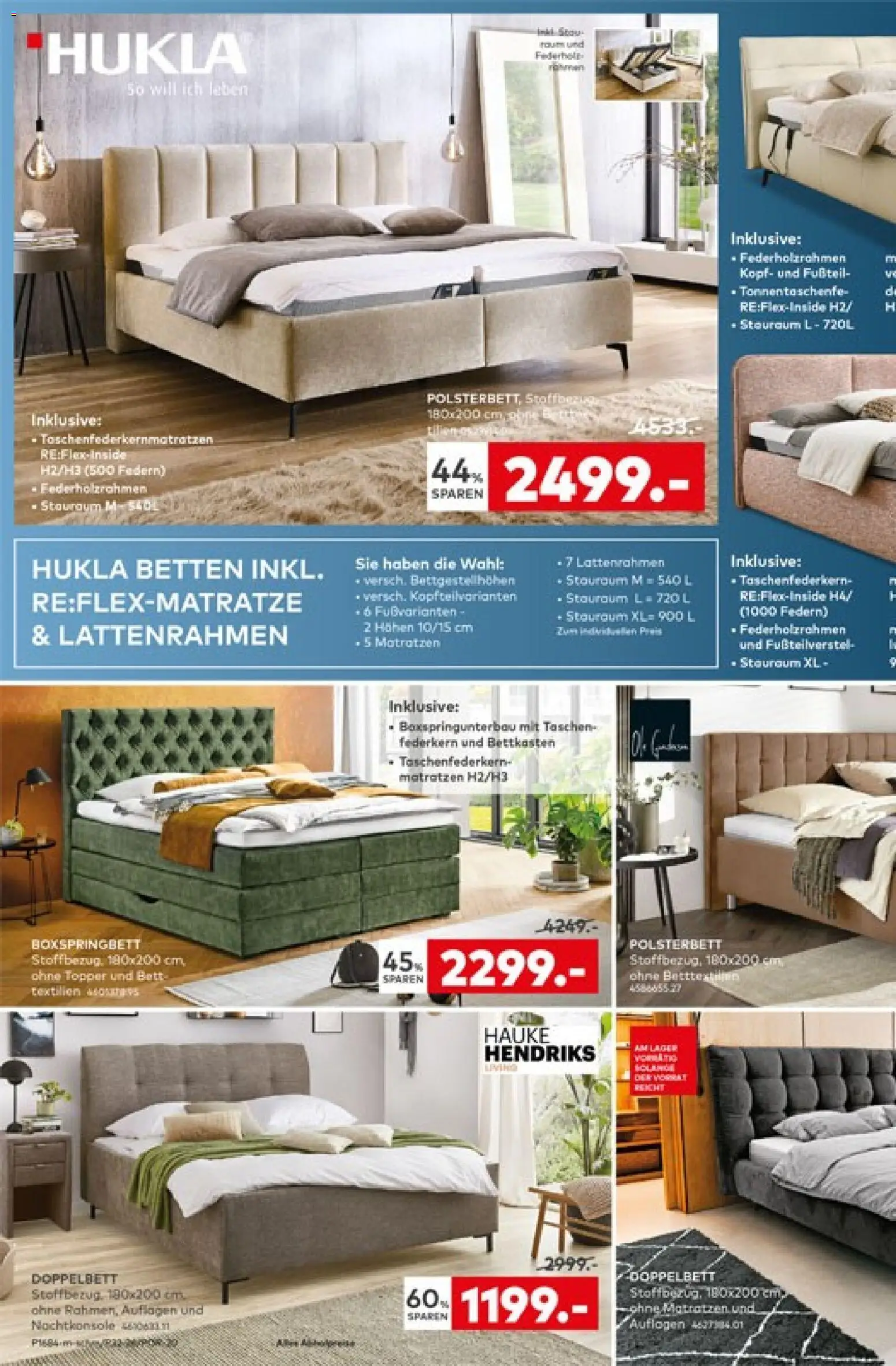 Vorschau von dem Prospekt des Geschäftes Porta!, gültig ab dem 07.09.2026 - Boxspringbett, Taschen, Polsterbett, Topper, Doppelbett