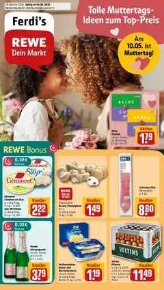 Vorschau von dem Prospekt des Geschäftes Rewe, gültig ab dem 04.05.2026