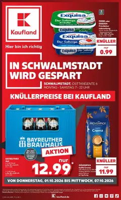 Vorschau von dem Prospekt des Geschäftes Kaufland, gültig ab dem 01.10.2026