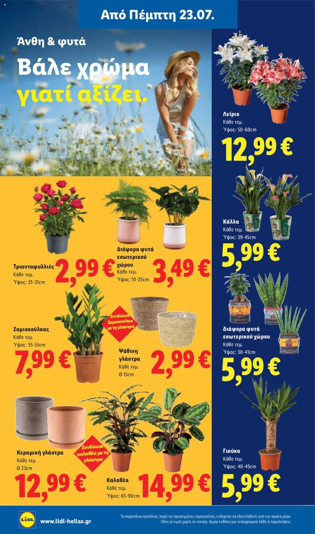 Νέο φυλλάδιο Lidl από τις 23/07