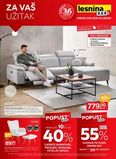 Pregled letka Lesnina Za Vaš užitak trgovine Lesnina vrijedi od 10.09.2026