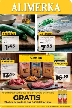 Vista previa del folleto de la tienda Alimerka válido desde el 28/09/2026 