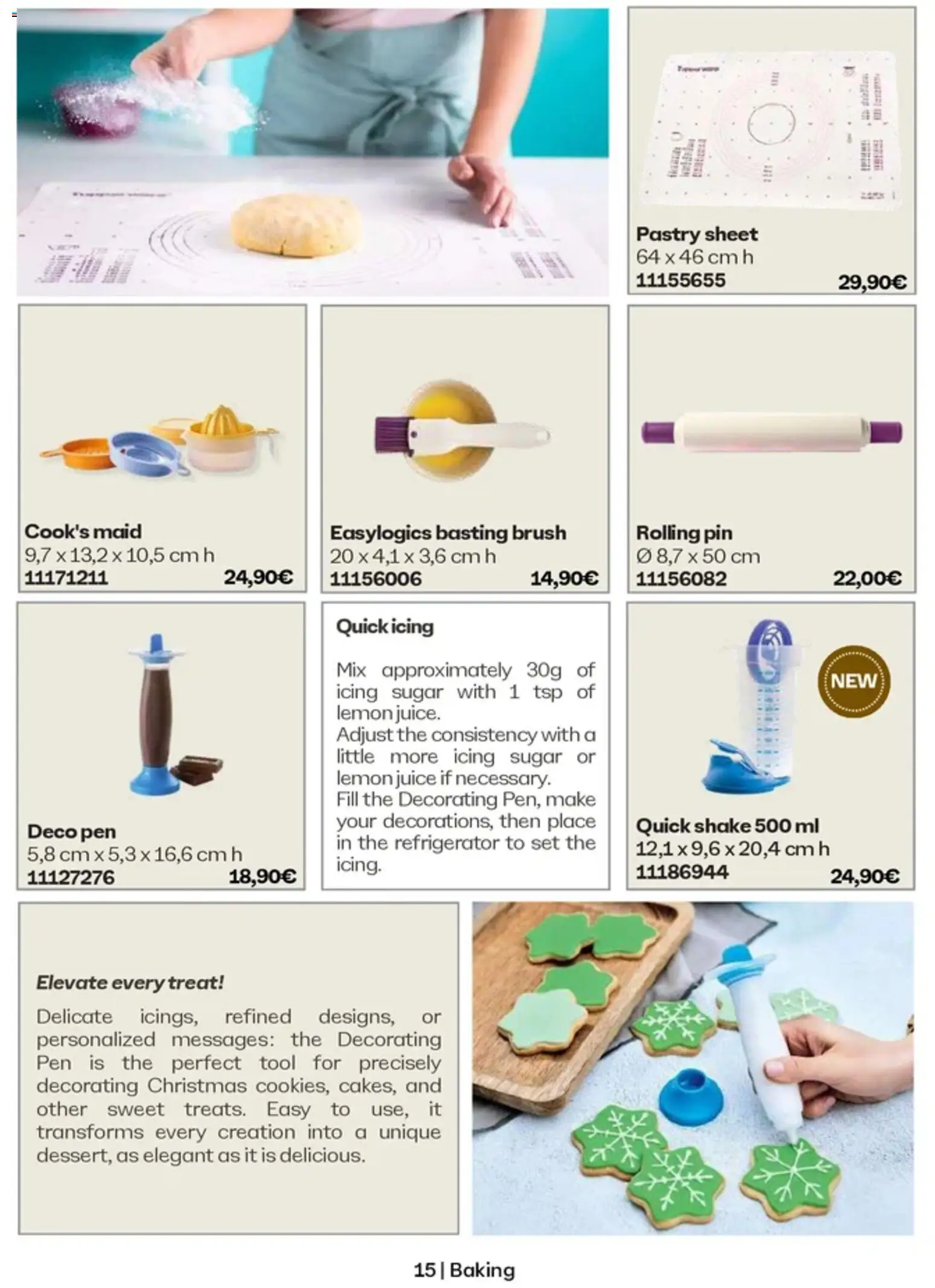 Prévisualisation de Catalogue Tupperware Hiver du magasin Tupperware formulaire valide 01/11/2026