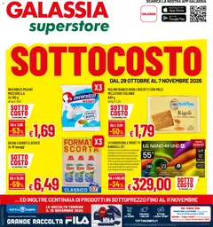 Anteprima dell'opuscolo Galassia volantino Superstore dal negozio Galassia valido da 29/10/2026