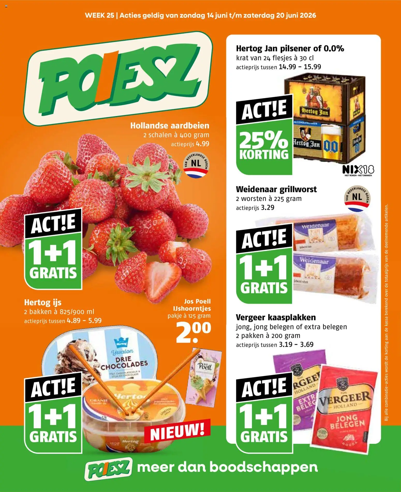 Voorbeeld van Poiesz folder van winkel Poiesz geldig vanaf 14-06-2026