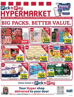Preview of Pick n Pay flyer valid from 17/08/2026