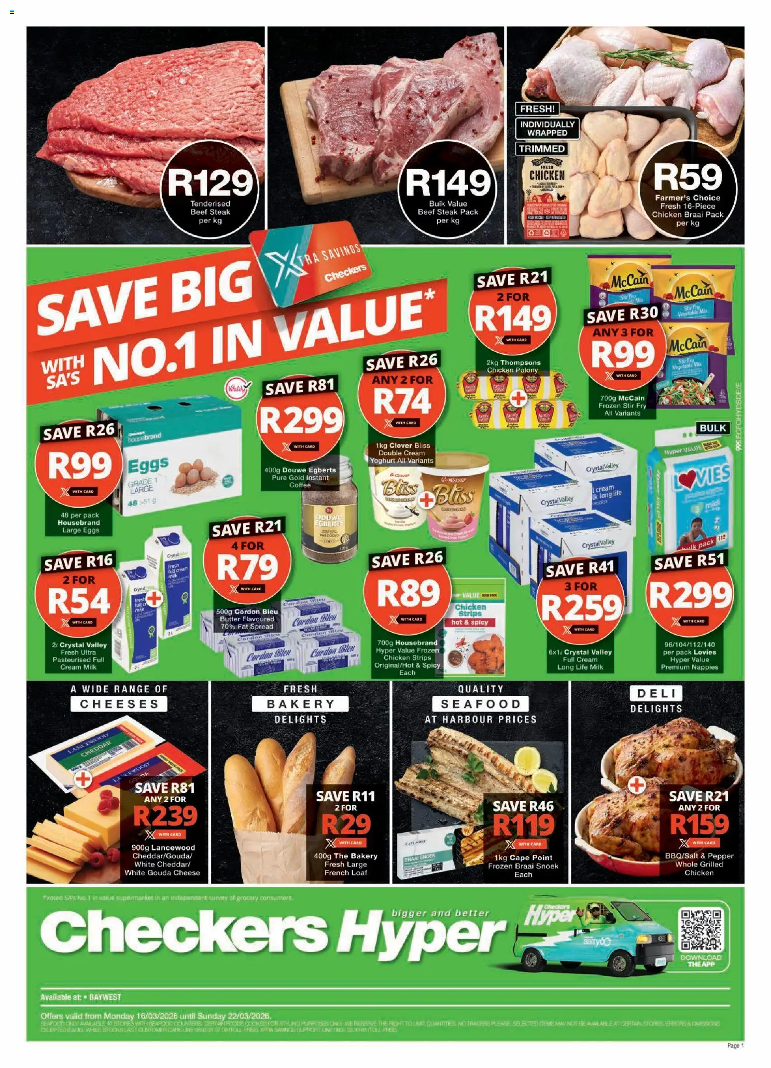 Checkers - Eastern Cape - Hyper March Mid-Month Promotion Baywest 16/03 ...