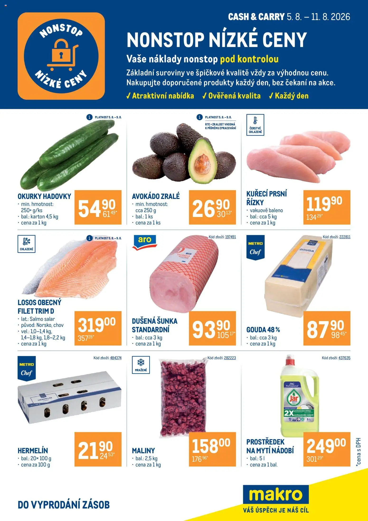 Náhled nabídky: Makro Makro leták - Nonstop nízké ceny platný od 05.08.2026