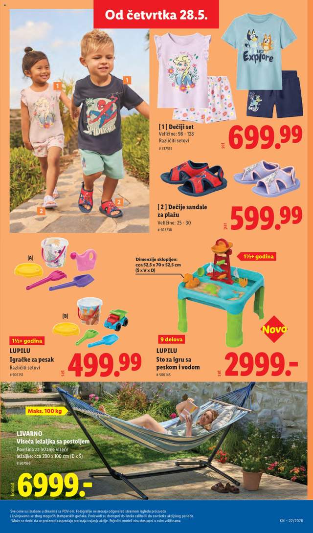 Novi Lidl katalog od 28.05.