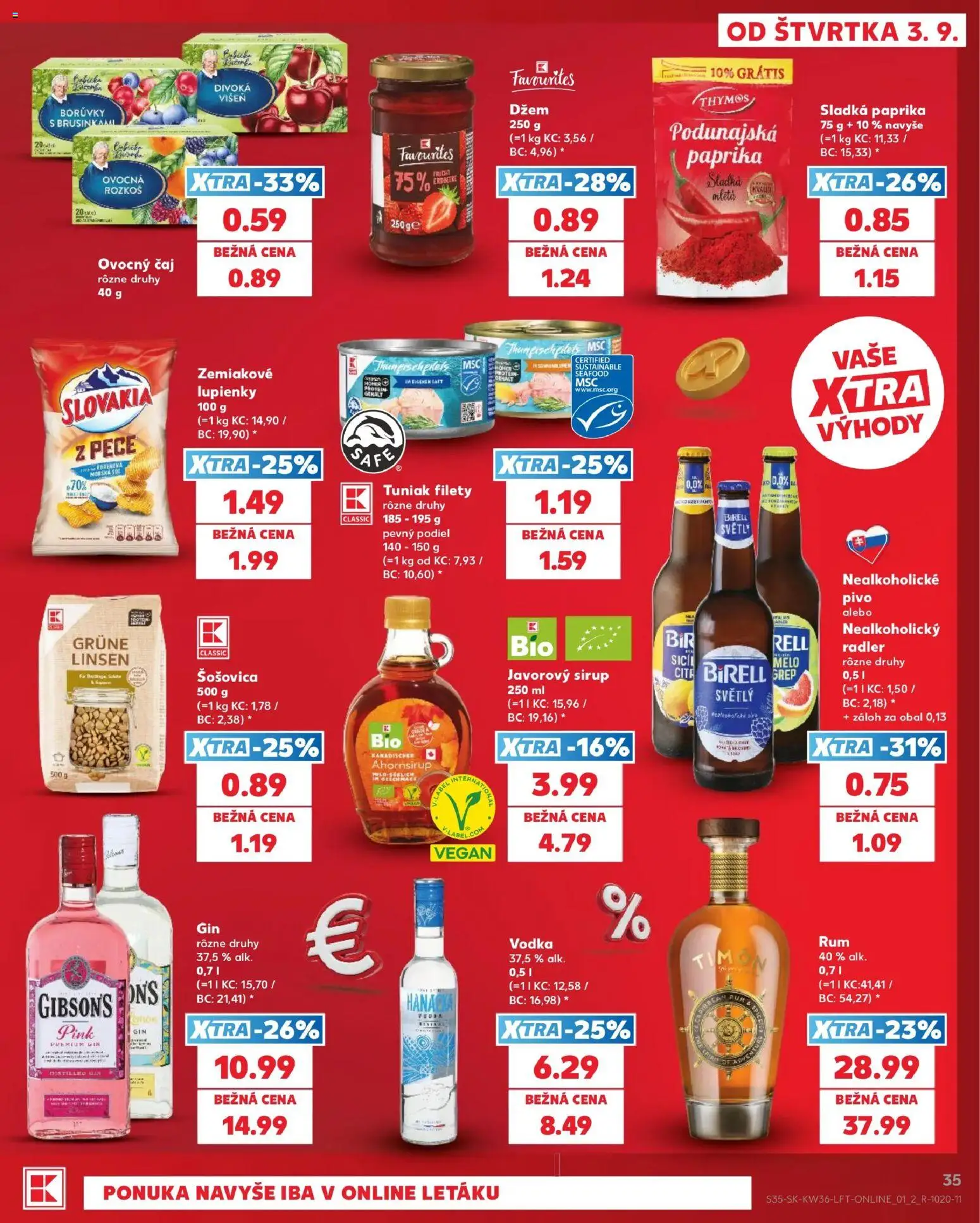 Náhľad Kaufland letáku platného od 03.09.2026