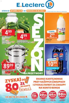 Pogląd gazetki "E.Leclerc gazetka - Radom" ze sklepu E.Leclerc ważnej od 16.06.2026