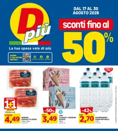 Anteprima dell'opuscolo D Più volantino dal negozio D Più valido da 17/08/2026