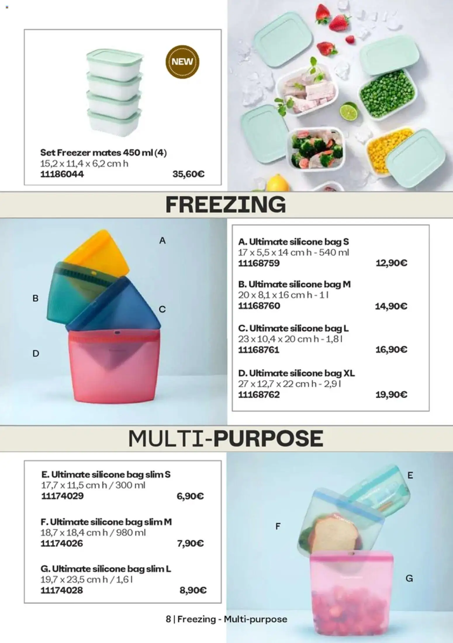 Prévisualisation de Catalogue Tupperware Hiver du magasin Tupperware formulaire valide 01/11/2026