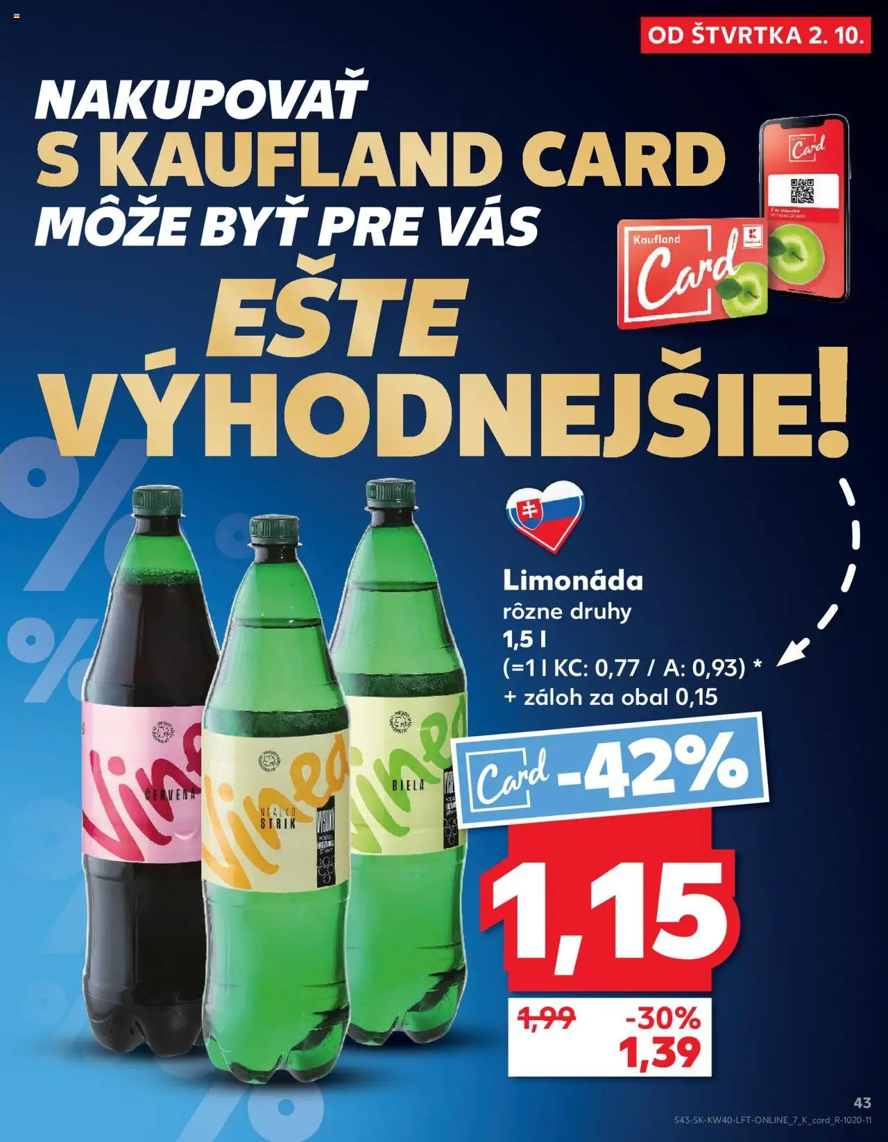 Náhľad Kaufland letáku platného od 02.10.2025