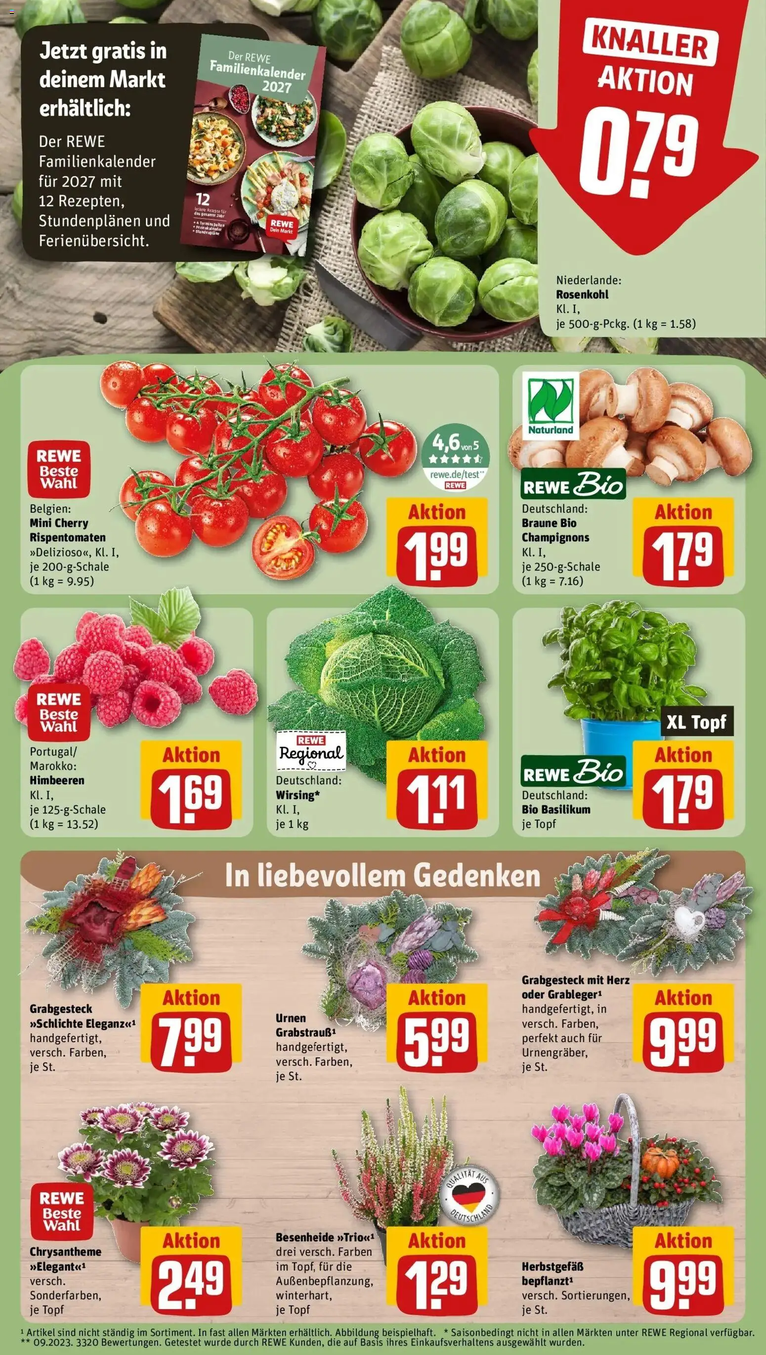 Vorschau von dem Prospekt des Geschäftes Rewe, gültig ab dem 19.10.2026