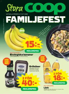 Förhandsgranska reklamblad Stora Coop erbjudanden från butik Stora Coop gäller från 06/07/2026