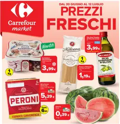 Anteprima dell'opuscolo Carrefour volantino Market - Roma dal negozio Carrefour valido da 30/06/2026