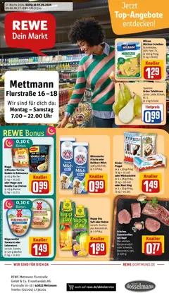 Vorschau von dem Prospekt des Geschäftes Rewe, gültig ab dem 07.09.2026