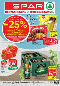 Vorschau der Angebote: Spar Spar - Flugblatt gültig ab 23.07.2026