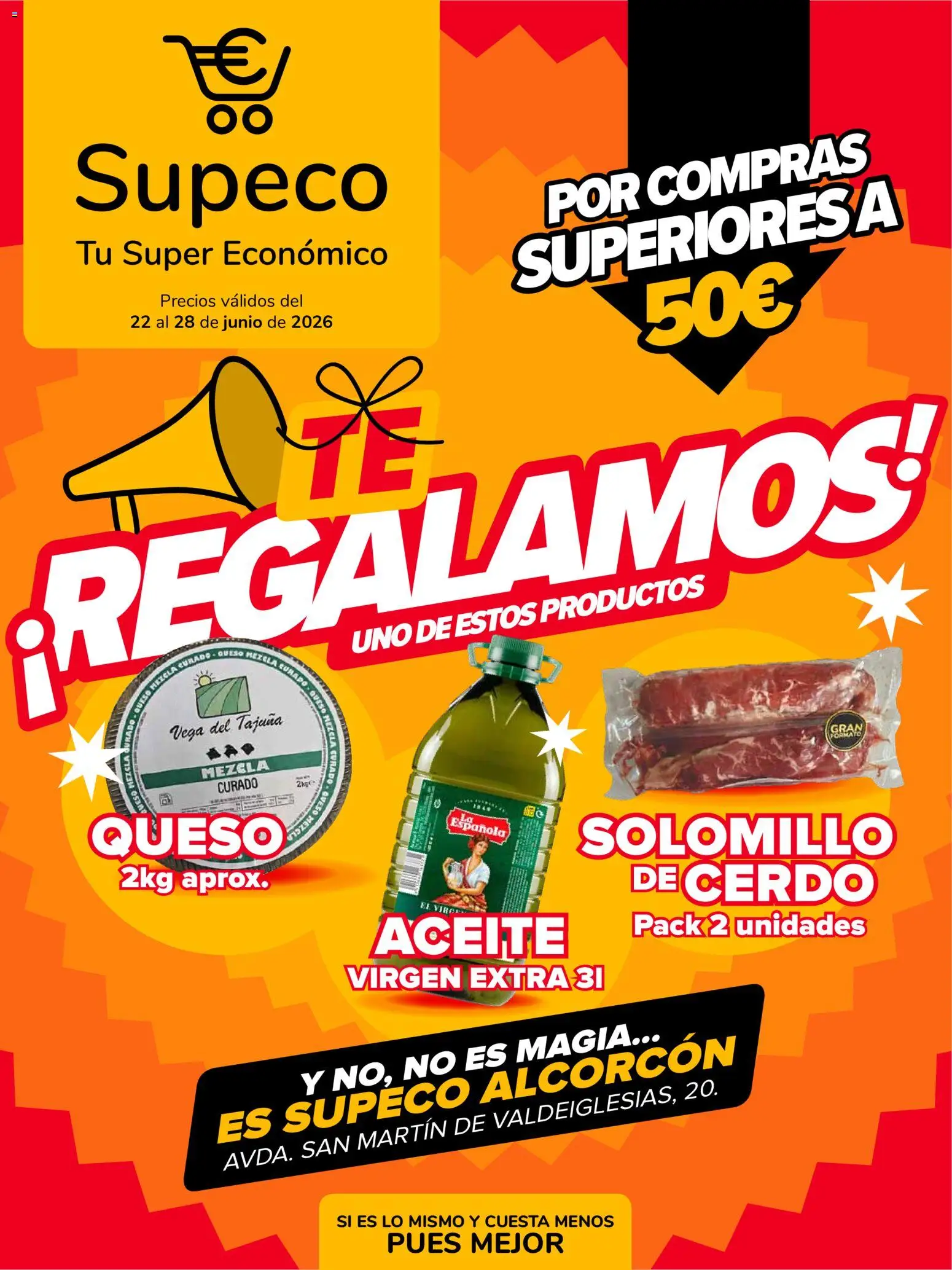 Vista previa del folleto de la tienda Supeco válido desde el 22/06/2026 
