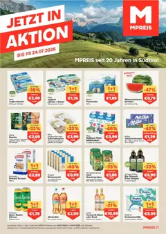 Vorschau der Angebote: MPREIS MPREIS Algund gültig ab 10.07.2026