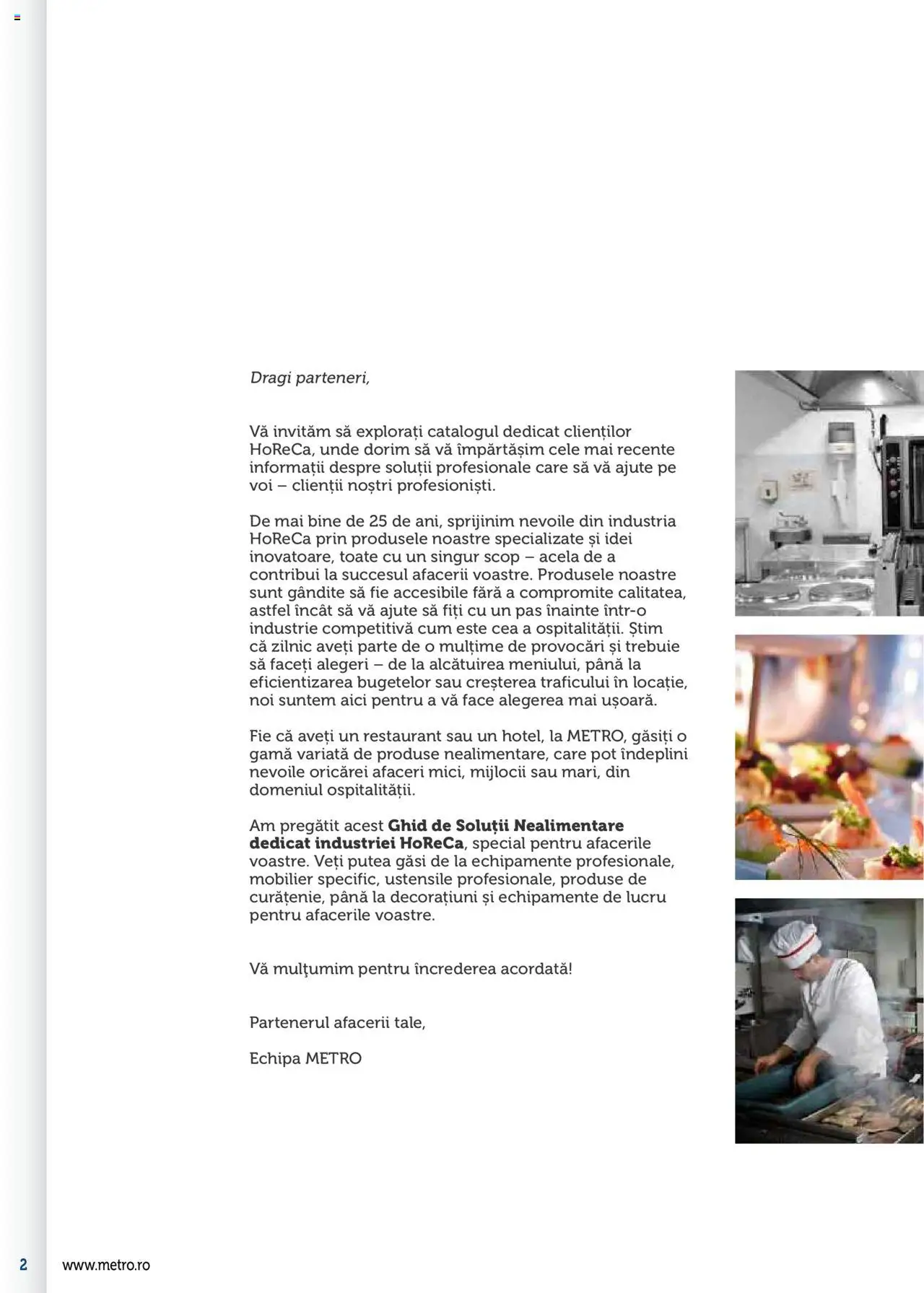 Previzualizarea de cataloage: Metro Catalog - Echipamente Profesionale pentru HoReCa valabil de la 17.09.2025