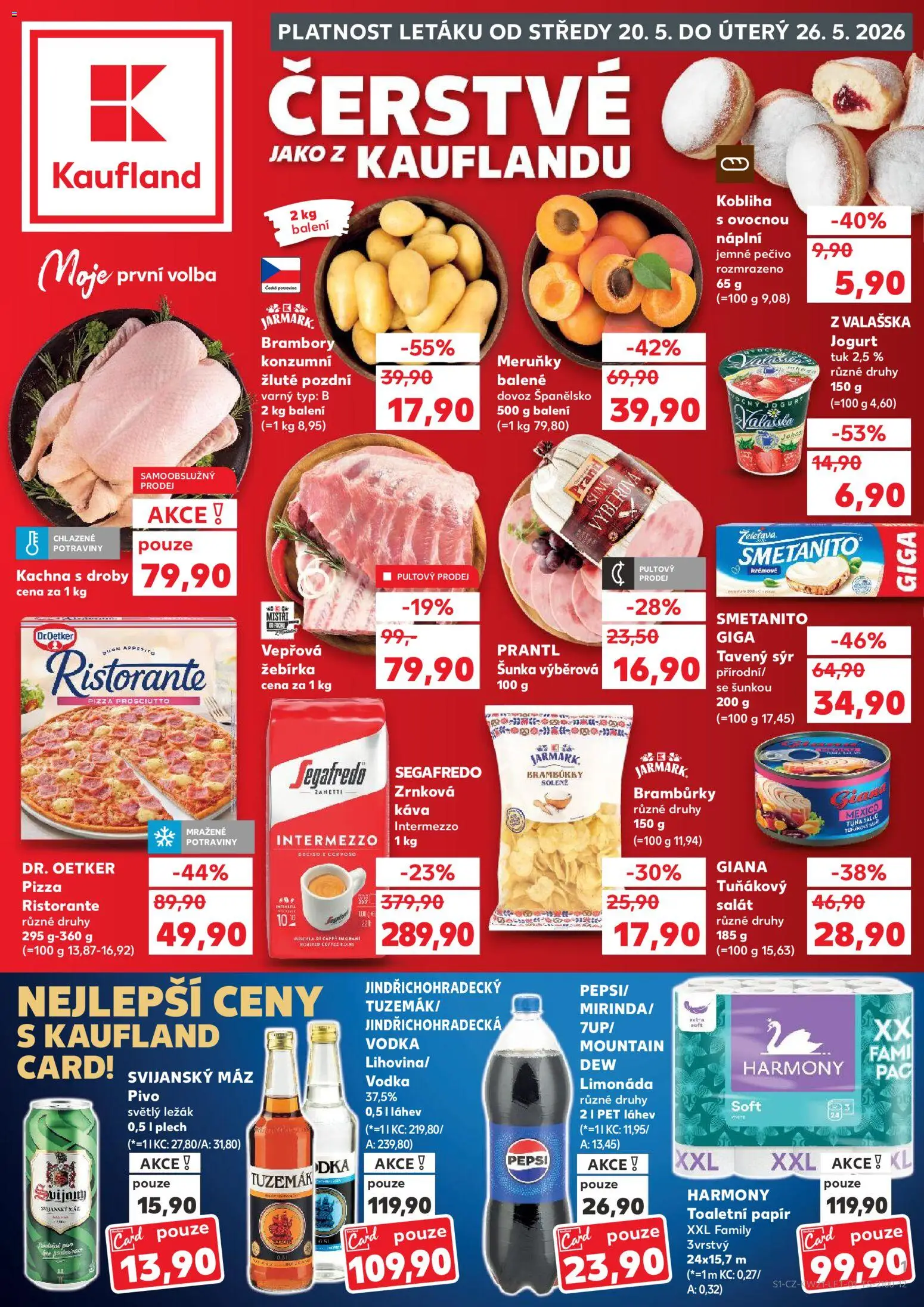 Náhled nabídky: Kaufland Kaufland leták - Chomutov platný od 20.05.2026