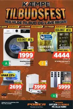 Eksempel på tilbudsavis Power - Tilbudsavis fra butik Power gyldig fra 18/09/2026