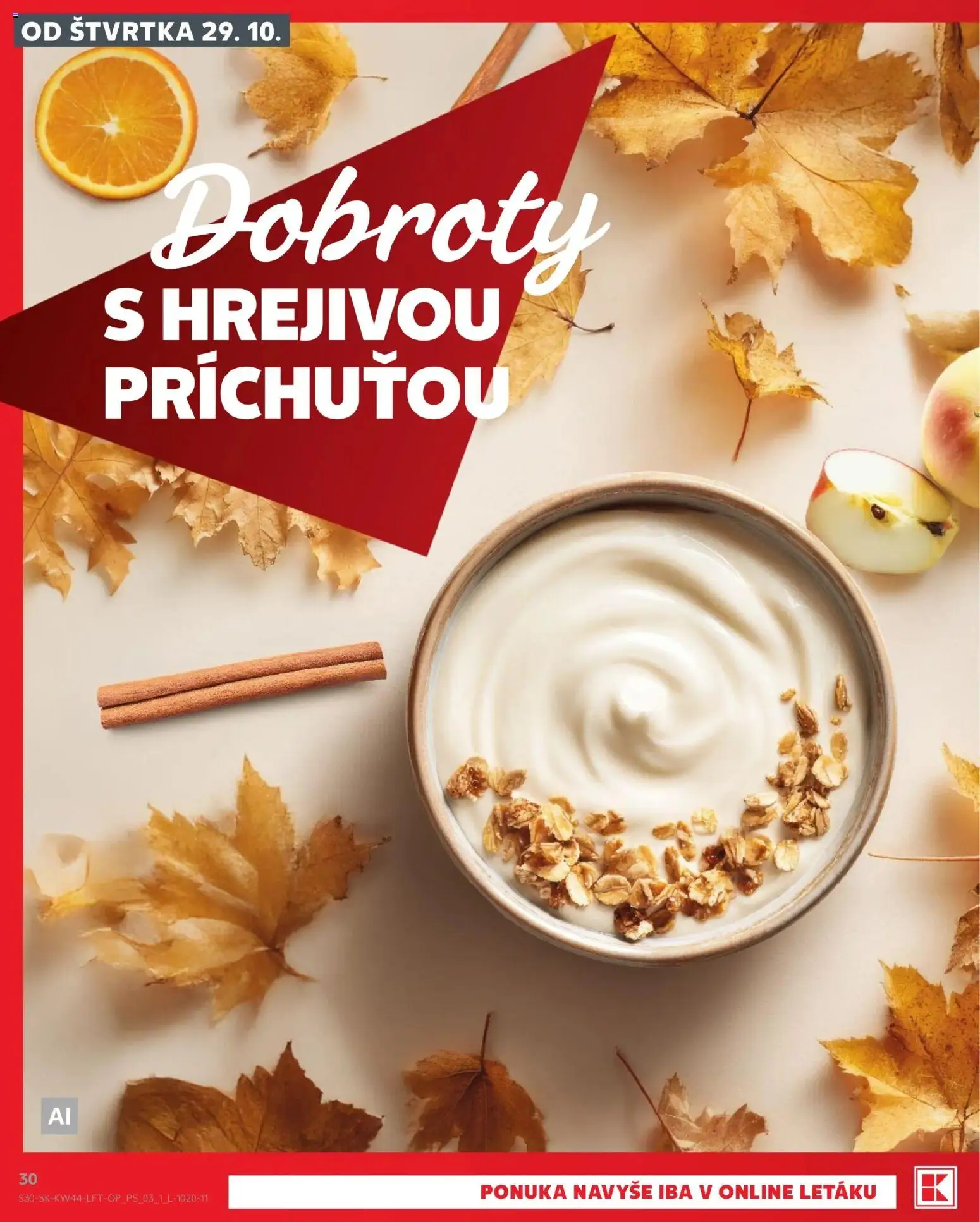 Náhľad Kaufland letáku platného od 29.10.2026