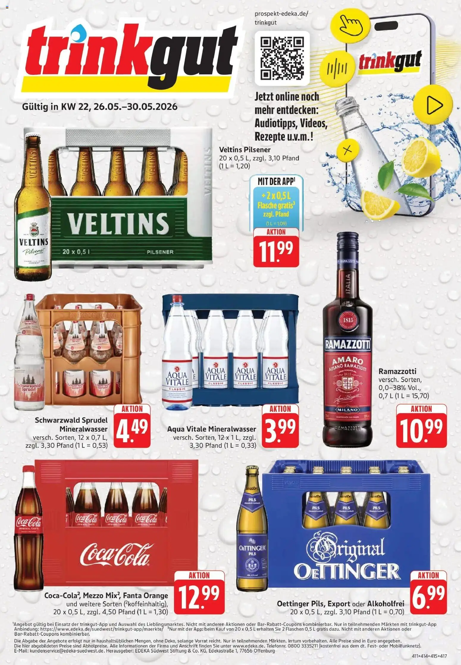 Vorschau von dem Prospekt des Geschäftes Trinkgut, gültig ab dem 26.05.2026
