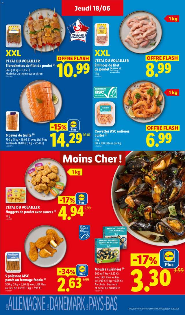 Nouveau catalogue Lidl à partir du 18/06