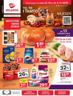 Pogląd gazetki "Selgros cash&carry gazetka" ze sklepu Selgros cash&carry ważnej od 22.10.2026