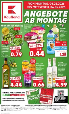 Vorschau von dem Prospekt des Geschäftes Kaufland, gültig ab dem 04.05.2026