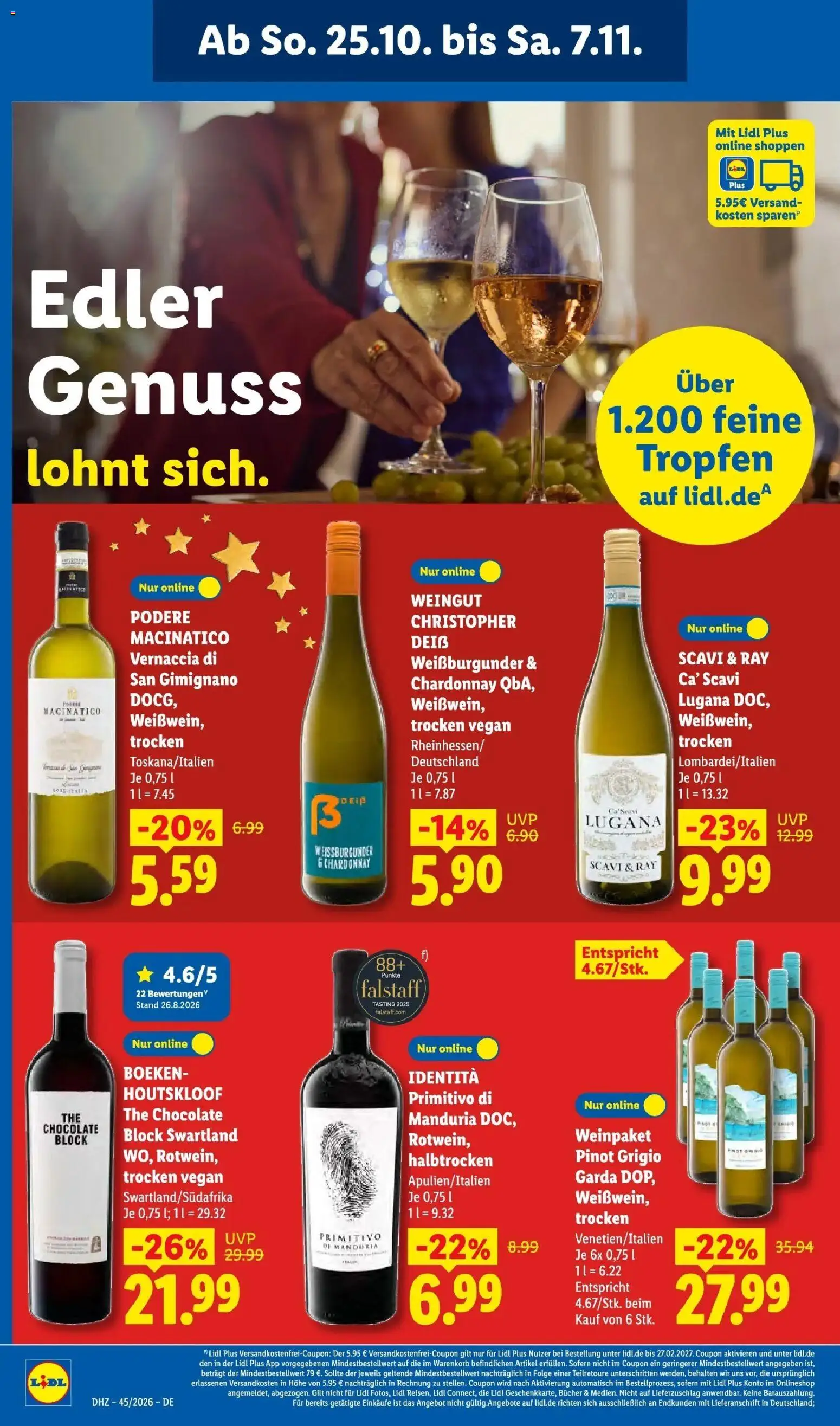 Vorschau von dem Prospekt des Geschäftes Lidl, gültig ab dem 02.11.2026