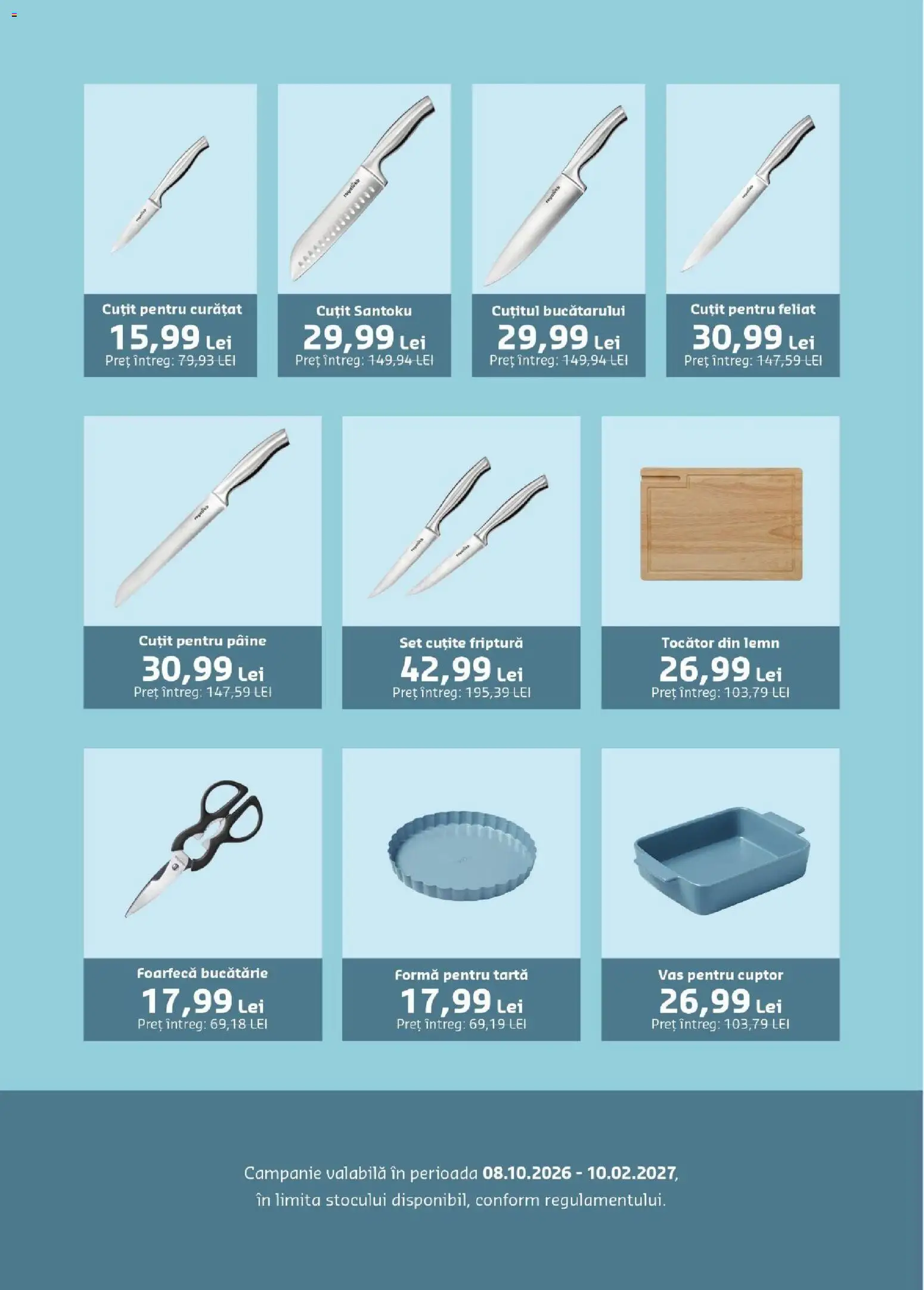 Previzualizarea de cataloage: Mega Image Mega Image Catalog Noiembrie valabil de la 01.11.2026 - Bucătărie, Pâine, Cuptor, Cuțit, Tocător, Set Cutite